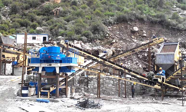 浙江時產(chǎn)500噸明礬石制砂生產(chǎn)案例