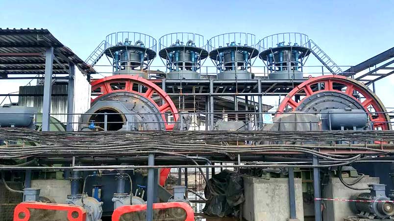 云南某地方鐵礦石選礦生產(chǎn)線案例