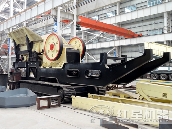 履帶式移動破碎站