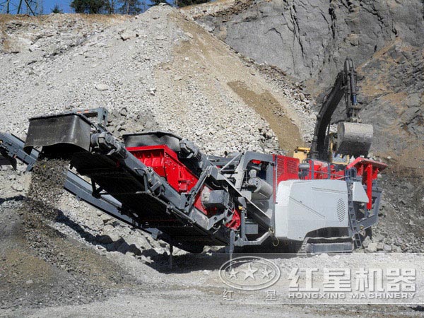 履帶式圓錐破碎移動站