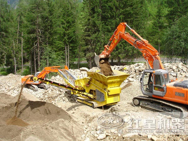 履帶式圓錐破碎移動站環(huán)保