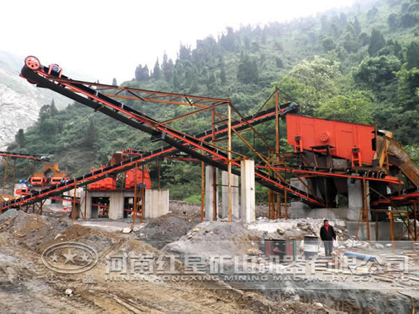 時(shí)產(chǎn)500噸花崗巖石料生產(chǎn)線投資小