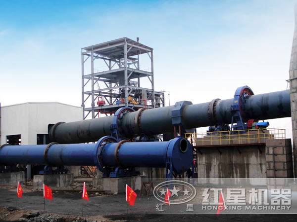 水泥回轉窯現場