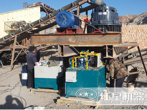 細碧巖破碎生產線