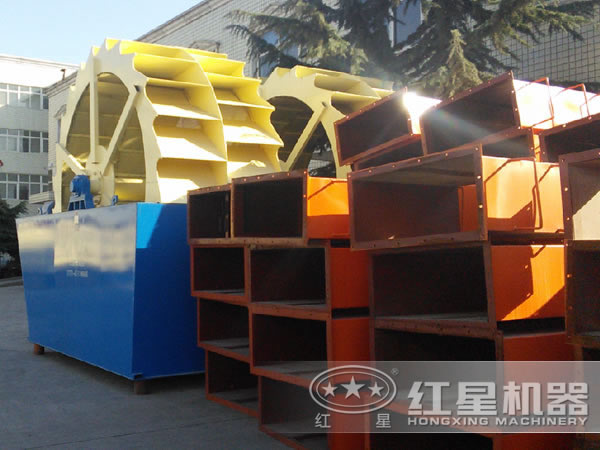 輪式洗砂機維護方便