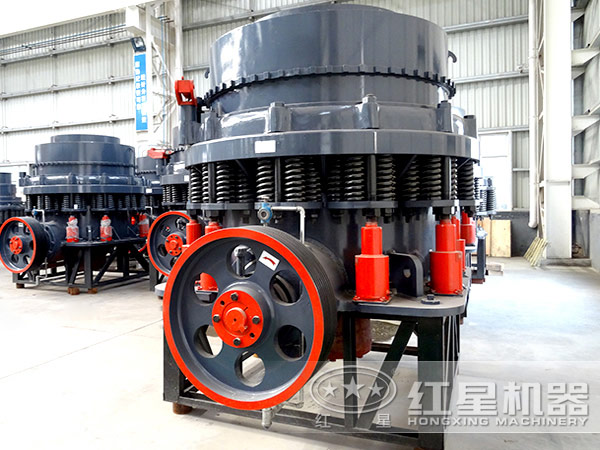 日產1000噸大型圓錐破：彈簧液壓圓錐破