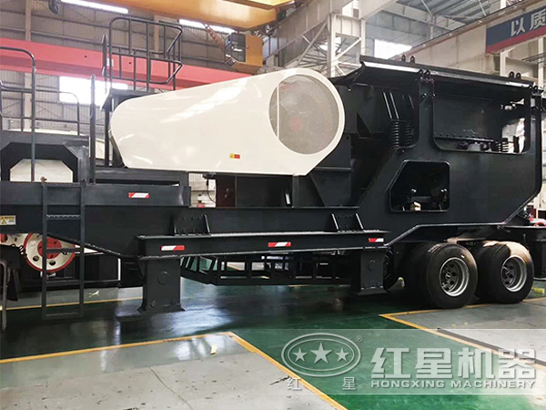 新型車載流動碎石機