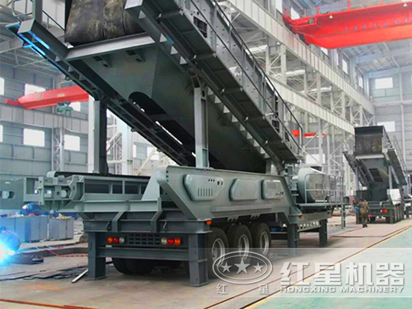 新型車載流動碎石機