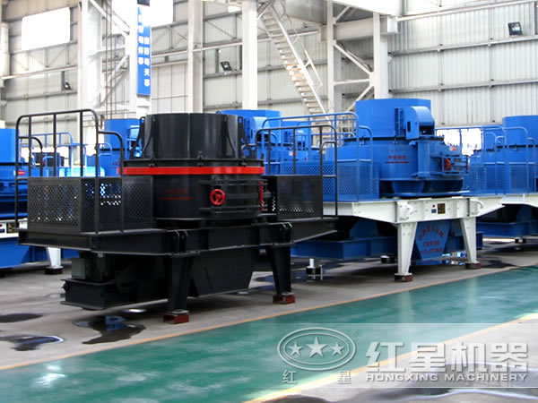 HVI制砂、整形機(jī)側(cè)面圖