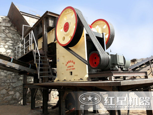 石子碎石機現場圖