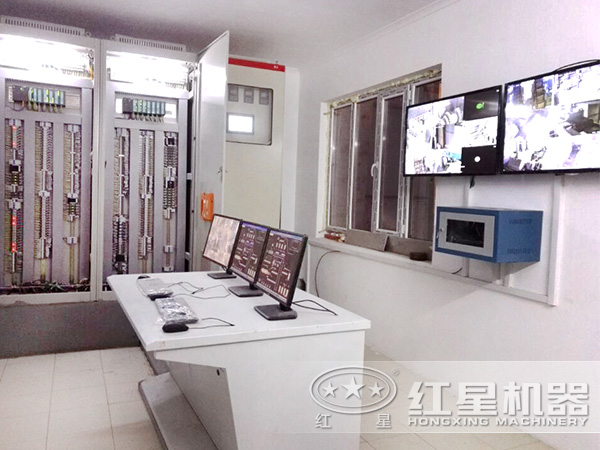雷蒙磨粉機監控室