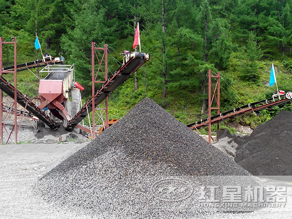 機(jī)制砂生產(chǎn)線產(chǎn)量圖