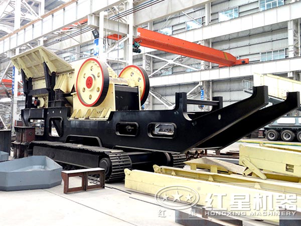 履帶式移動破碎站