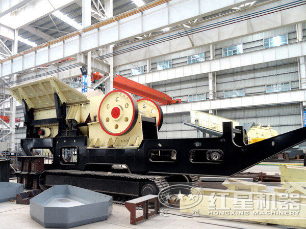 履帶式移動破碎