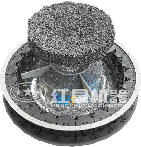 沖擊式破碎機(jī)工作原理