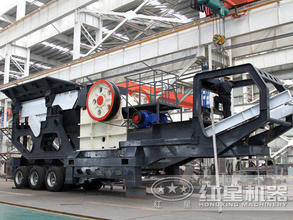 1300tph移動式顎式破碎機