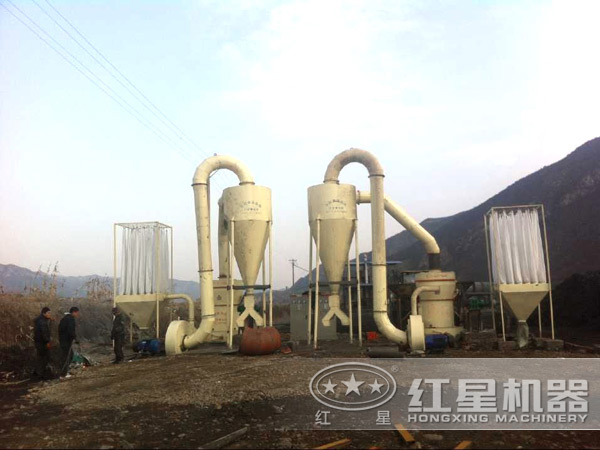 高強磨粉機客戶現場