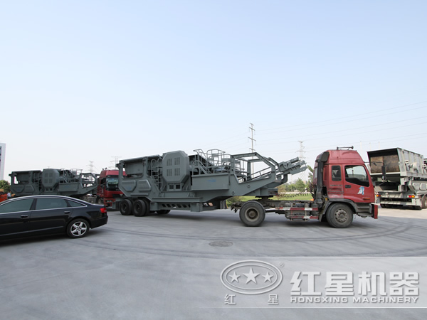 1200tph移動破碎機運輸圖