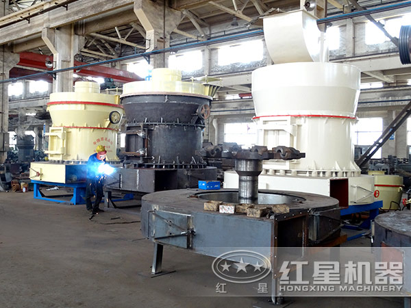 磨粉機車間生產(chǎn)圖
